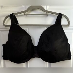 Lane Bryant Cacique Black Full Coverage Underwire Bra - 50D